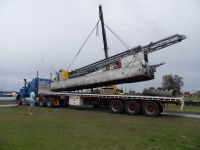 drilling rig barge